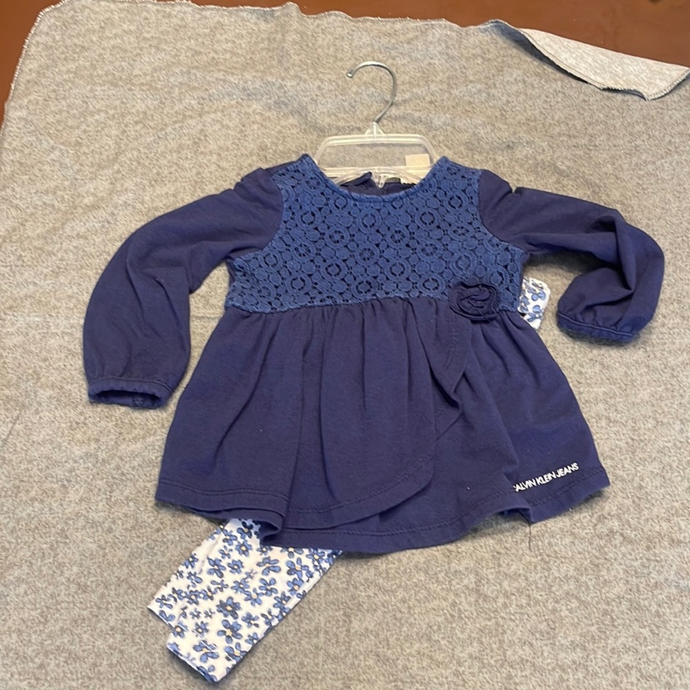 Blue matching set